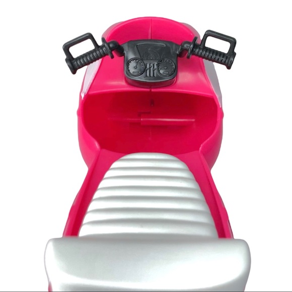 Barbie Toy Vehicle LOT 16" Yacht Ocean View Boat AND Snowmobile - Pink & White - Picture 7 of 16